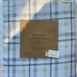Set of single bed flannel sheets